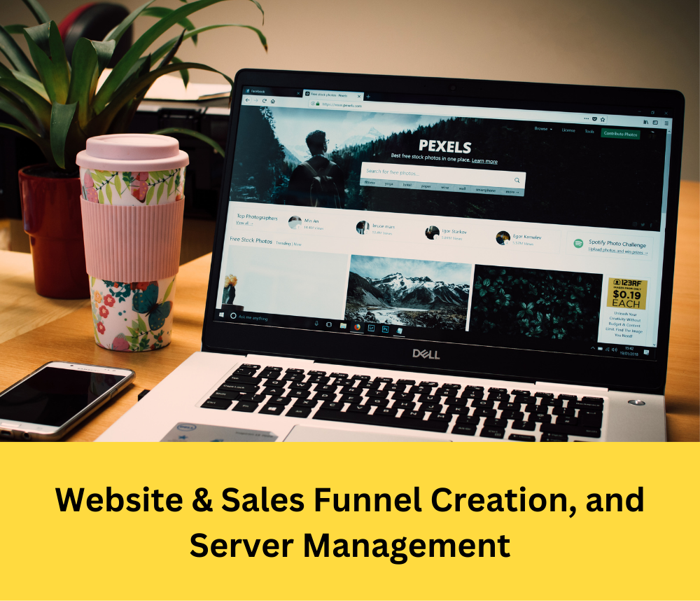 AlvaBoost Services - Websites & Sales Funnel Design and Server Management